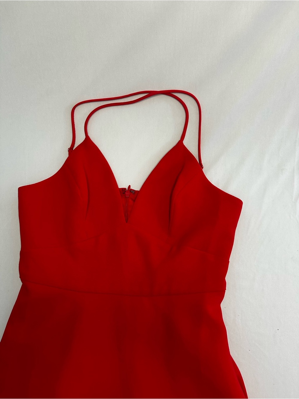 Red Spaghetti-Strap A-Line Dress - Women - Picture 2 of 4